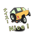 4WD.クロカン車スタンプ、part3（個別スタンプ：23）