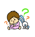 赤ちゃんとブサギ  赤ちゃんからパパママへ（個別スタンプ：8）