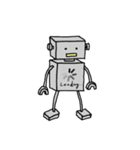 ロボとおばけとウサギ（文字なし ver.）（個別スタンプ：5）
