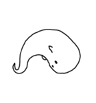 ロボとおばけとウサギ（文字なし ver.）（個別スタンプ：8）