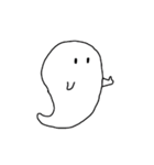 ロボとおばけとウサギ（文字なし ver.）（個別スタンプ：9）