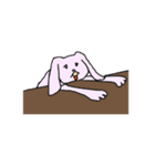 ロボとおばけとウサギ（文字なし ver.）（個別スタンプ：12）