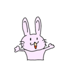 ロボとおばけとウサギ（文字なし ver.）（個別スタンプ：13）