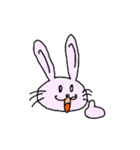 ロボとおばけとウサギ（文字なし ver.）（個別スタンプ：14）