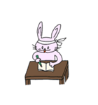 ロボとおばけとウサギ（文字なし ver.）（個別スタンプ：16）