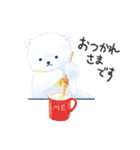 しろくまのいる生活スタンプ-絵本編-（個別スタンプ：14）