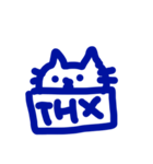 ねこスタンプ お返事用（個別スタンプ：3）