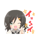 女の子のスタンプ_Mi（個別スタンプ：1）
