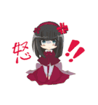 女の子のスタンプ_Mi（個別スタンプ：7）