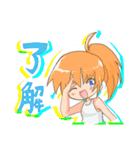 女の子のスタンプ_Mi（個別スタンプ：15）