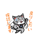 カメラマン猫（個別スタンプ：10）
