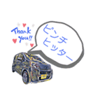 車のつぶやき4（個別スタンプ：2）