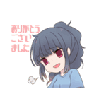 競技かるた部女子（個別スタンプ：30）