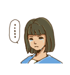 隣の彼女（個別スタンプ：31）