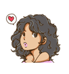 隣の彼女（個別スタンプ：38）