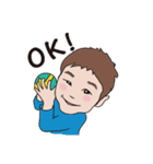 ママへ。ほのぼのまめキッズより（個別スタンプ：13）