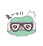 ママへ。ほのぼのまめキッズより（個別スタンプ：34）