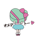 ママへ。ほのぼのまめキッズより（個別スタンプ：37）