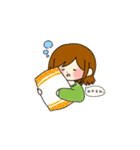 癒し系彼女（個別スタンプ：2）