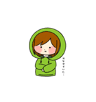 癒し系彼女（個別スタンプ：3）