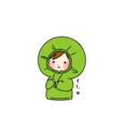 癒し系彼女（個別スタンプ：4）