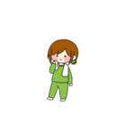 癒し系彼女（個別スタンプ：6）