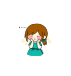 癒し系彼女（個別スタンプ：10）