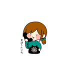 癒し系彼女（個別スタンプ：21）