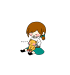 癒し系彼女（個別スタンプ：25）