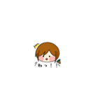 癒し系彼女（個別スタンプ：30）