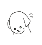 つぶらな瞳の犬（個別スタンプ：10）