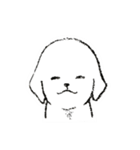 つぶらな瞳の犬（個別スタンプ：15）