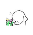 つぶらな瞳の犬（個別スタンプ：16）