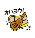 ウクレレちゃんと女の子（個別スタンプ：13）
