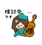 ウクレレちゃんと女の子（個別スタンプ：31）