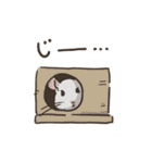 チンチラ ゆるかわ日常＆お仕事編（個別スタンプ：2）
