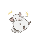 チンチラ ゆるかわ日常＆お仕事編（個別スタンプ：8）