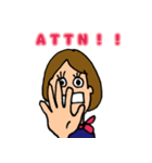 【働く】グランドスタッフ‼︎（個別スタンプ：3）