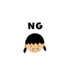 まんまる顔のスタンプ集（個別スタンプ：34）