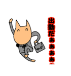 ゆるサラリーマン犬（個別スタンプ：3）