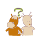 あみちのいろいろあにまる（個別スタンプ：8）