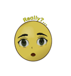 漫画絵文字スタンプ（個別スタンプ：4）