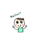 Mr.まんまる（日常）（個別スタンプ：1）