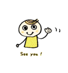 Mr.まんまる（日常）（個別スタンプ：3）