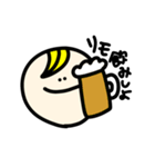 まんまるがお②（個別スタンプ：1）
