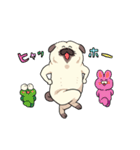 パグの夢2（個別スタンプ：3）