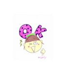 mipoly画伯Ⅵ（個別スタンプ：5）