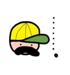 ヒゲB（個別スタンプ：3）