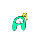 くっつく君 2（個別スタンプ：17）