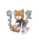 くろぶちスタンプ3（個別スタンプ：14）